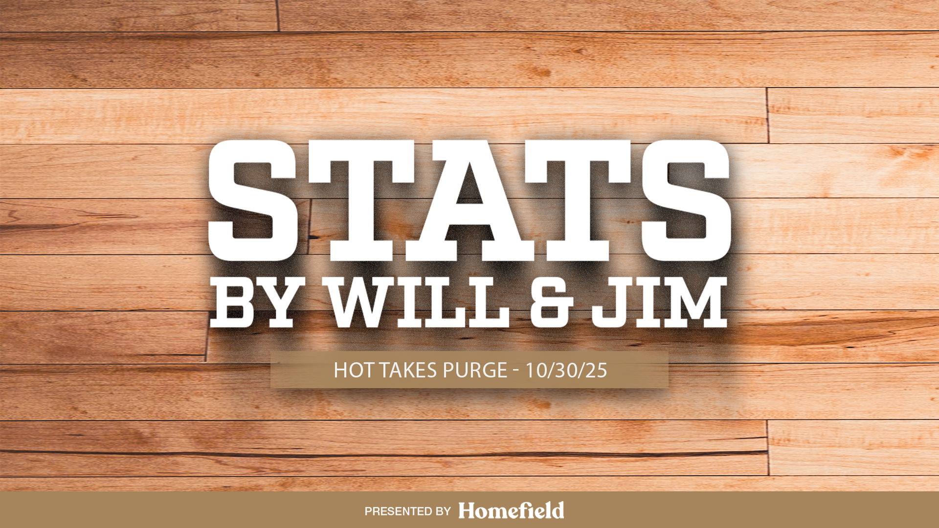 STATS by Will & Jim: S1E15 - Hot Takes Purge Post image