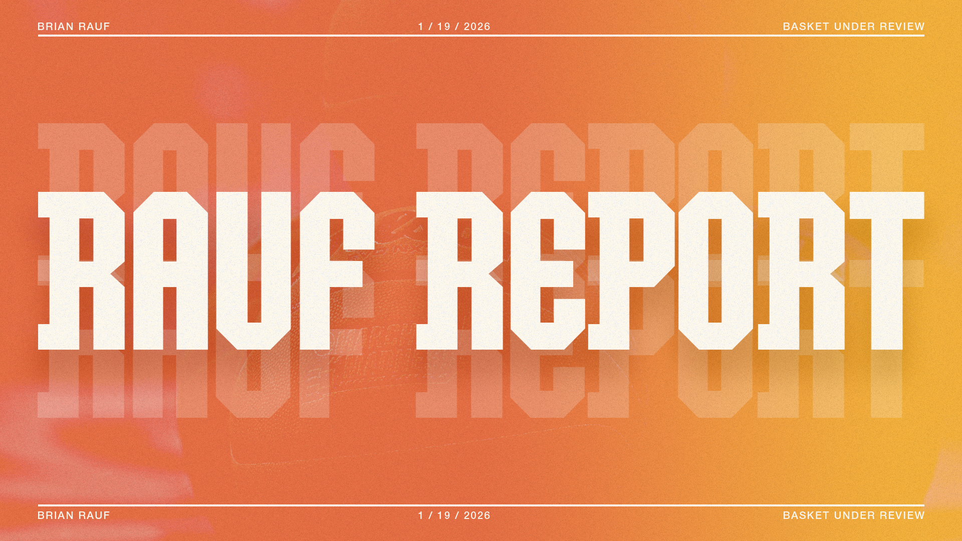 Rauf Report: What recent trends are worth believing in? Post image